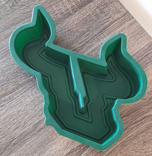 College FanPans NCAA South Florida Bulls Team Logo Silicone Cake Pan USF picture