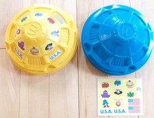 McDonalds, C. 1981, McDonald's Spaceship Happy Meal boxes, 2 different picture