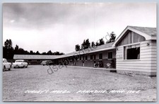 K53/ Paradise Michigan RPPC Postcard c1940-50s Curley's Motel  5 picture