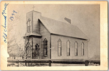 VTG 1950s RPPC Postcard First Methodist Church Wells Minnesota MN 1884 Schultz picture