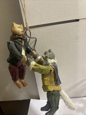 Antique Switzerland Anthropomorphic Style Cats Acrobats picture