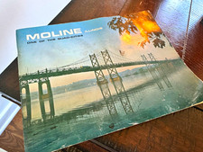 Vtg 1966 Moline Illinois City Guide Book Brochure picture