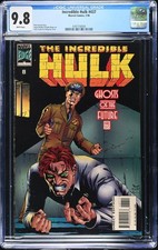 💚 Incredible Hulk #437 CGC 9.8 WP Marvel 1996 Crazy Bruce Banner Cover picture
