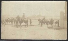 General Leaving His Residence for the Field, March 19, 1915, WWI Original Photo picture
