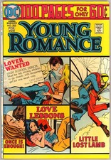 Young Romance 203 VF 8.0 Hi Grade DC 100 Page Bronze Giant Grandenetti 1975 BIN picture