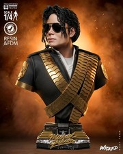 1:8 Michael Jackson 93 Bust Fan Art UNPAINTED High Quality Garage Kit picture