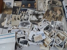Huge family estate B&W Photo lot Candid snapshot ephemera MA area girl performer picture