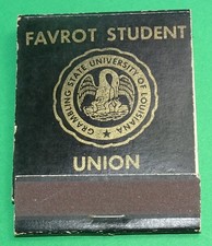 Grambling State University GRAMBLING, LA. Front-Strike Matchbook - Universal picture