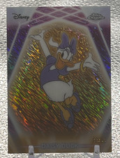 Topps 2026 Topps Chrome Disney Daisy Duck CNE-197 Serial Numbered 18/50 picture