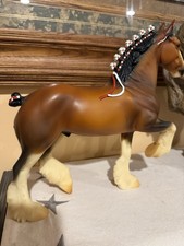 Peter Stone Horses 1998 Special Run No. 9731 Clydesdale Trotter Draft Horse picture