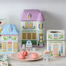 Lenox Village House Canisters Set Of 3 Limited 2025 Brand New SHIPS ASAP PRESALE picture