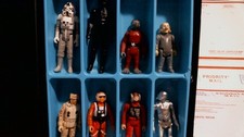 1978-1984 Vintage Kenner Original Star Wars Action Figures Lot Of 12 w/ Case picture