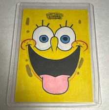 Topps 2025 Chrome SpongeBob 25th Anniv 1/1 Sketch Hard Signed Auto #25 McElwath picture
