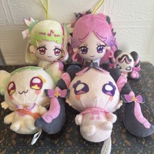 You and Idol Precure Plush Keychain 5pc Set Purirun Meroron Cure Kyun Kiss Japan picture