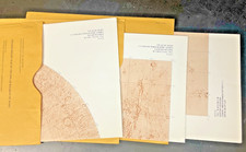 Vintage USGS NASA MARS Shaded Relief Maps Complete Set 3 Lot 1982 I-1320 I-1322 picture
