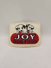 Vintage Joy Dog Food Patch K Products Brand 70s 80s  USA Dogs Puppies  picture