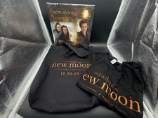 Twilight Saga New Moon Promotional Black Tote Bag, Shirt (Size M), & Calendar picture