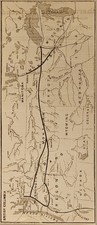 1870 Northern Pacific Railroad 7-30 Gold Loan Broadside & Map Jay Cooke picture