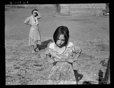 Wapato Washington 1939 Yakima Valley Chris Adolph Child Farm Security picture