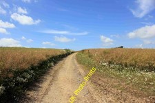 Photo A2 Footpath to Aston Grange Dutton Footpath heading west towards A c2014 picture