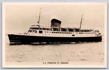 Postcard RPPC  S.S. Princess of Nanaimo picture