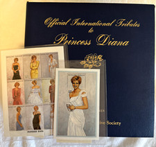 Official International Tributes to Princess Diana 107 First Day Cover Stamps. picture