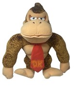 Nintendo 2003 Donkey Kong KELLYTOY Plush Toy Jumbo Big Large  28” Y2K Vintage picture