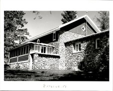 LG923 1993 Original Scott Takushi Photo AL CAPONE HIDEOUT IN COUDERAY WISCONSIN picture