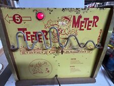 Vintage Booze-O-Meter (Teeter Meter) 5 Cent Coin Op Bar Game Trade Stimulator picture