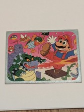 vtg rare 1985 Nintendo Amada Super Mario Bros Mini Card 324 - Mario Bowser picture