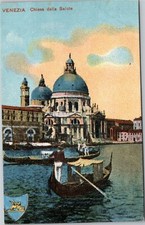 postcard Venice Italy - Chiesa delia Salute picture