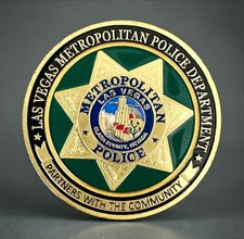 Las Vegas Metropolitan Police Department Challenge Coin ·IN STOCK· ·GREAT GIFT· picture
