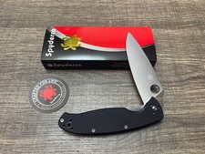 Spyderco Resilience G-10 Plain Edge Folding Knife C142GP picture