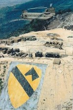 Vietnam War Photo -- 1st Cavalry Division Base.... picture