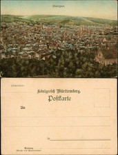 Postcard Stuttgart Totale 1913 picture