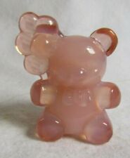 BOYD GLASS PACTRICK THE BALLOON BEAR FIGURINE (CROWN TUSCAN)  2 picture