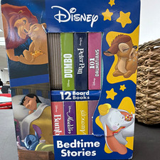 Disney Bedtime Stories 12-Book Board Books Box Set (Disney Franchise) 2026 picture