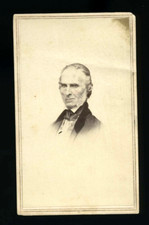 1860s CDV JOHN GREENLEAF WHITTIER QUAKER POET SLAVERY ABOLITION FAMOUS AUTHOR picture