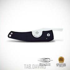 LES FINES LAMES PETIT EBONY WOOD POCKET CIGAR CUTTER picture