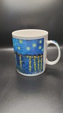 Chaleur Masters Starry Night Over the Rhone Vincent Van Gogh D Burrows Mug 4