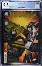 TRANSFORMERS (2023 IMAGE) #28A CGC 9.6 COVER BY DAVID NAKAYAMA W-ROBERT KIRKHAM picture