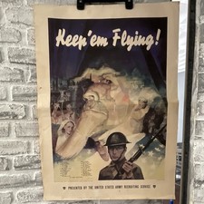 WWII US Army Recruiting Poster 