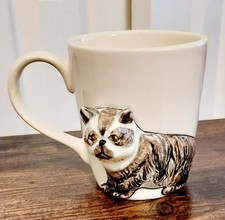 VINTAGE CAT DESIGN MUG by SUNSATIONS picture