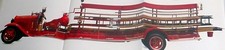 Ford Boyer Fire Truck Engine Picture Poster Vintage Firefighting Antique Decor picture