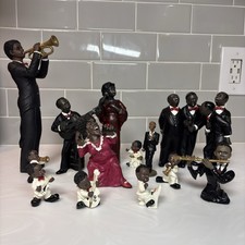 All That Jazz Parastone Enesco Figurines Band & Mix Figurine Lot Vintage picture