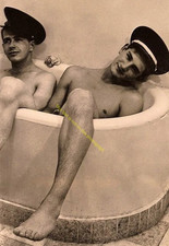 Military Male Sailor Muscular Gay Man Hunk Vintage Jock 5X7 Photo Print M2294 picture