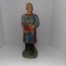 Vintage 1940s Superman Chalkware Carnival Prize – 15.5” picture