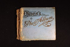 Lot of 55 Ogdens Guinea Gold Tabs Cigarette Cards in Album picture