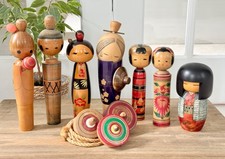 Vintage Kokeshi Lot picture