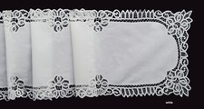 Battenburg Lace Table Runner 16x88